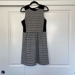 Black and white Madewell dress